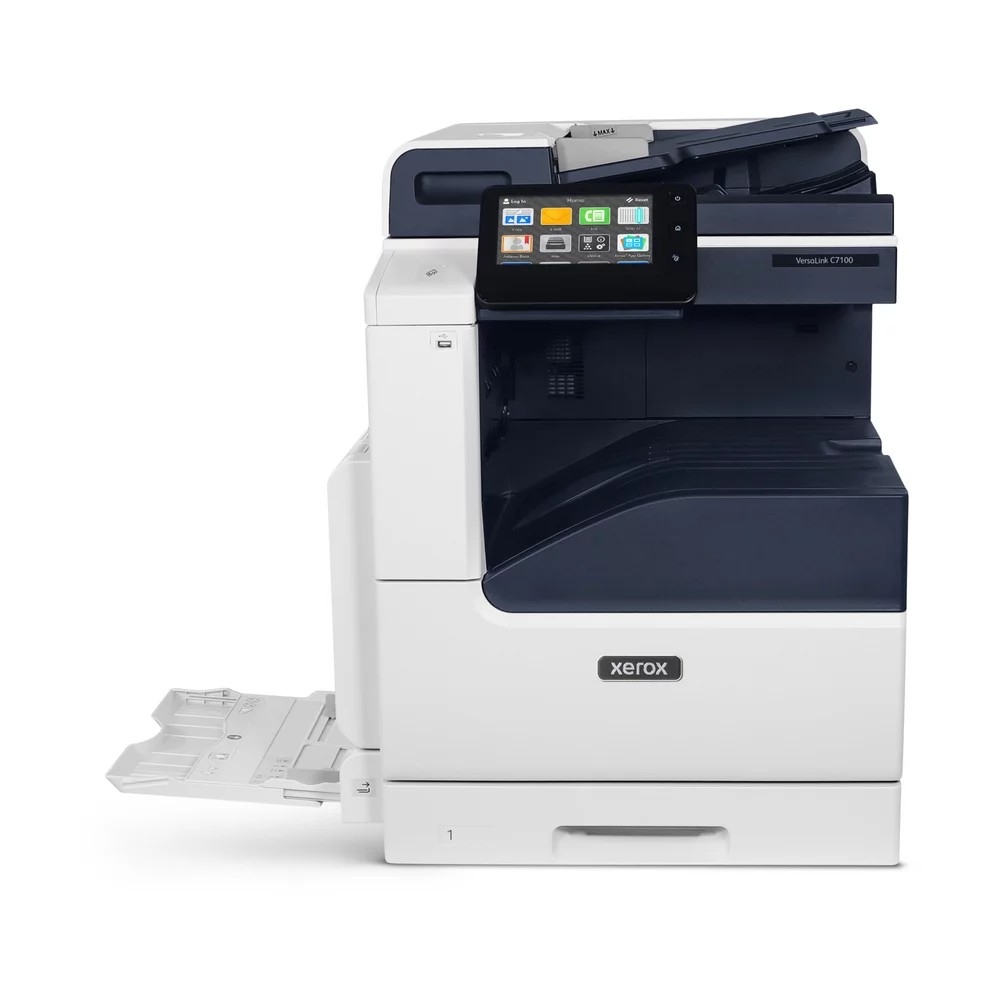  МФУ Xerox VersaLink C7120/C7125/C7130, Напольная конфигурация с доп. лотком и тумбой, Установлено:Жесткий диск Xerox - 320 ГБ, разделитель лотков (обязательно добавить к-т инициализации)