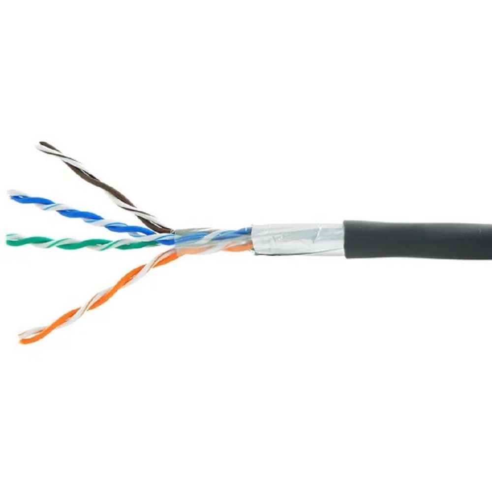 Cablexpert [UPC-5051E-4-CU-OUT/100] Кабель Cablexpert (RU) UTP outdoor 4x2x0.51, медный, кат.5e, однож., 100м, box, черный
