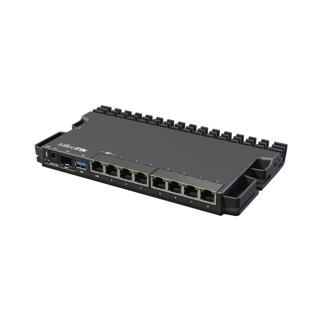 MikroTik RB5009UG+S+IN Маршрутизатор проводной, 7*1Gbit RJ45, 1*2.5Gbit RJ45, 1*10Gbit SFP+