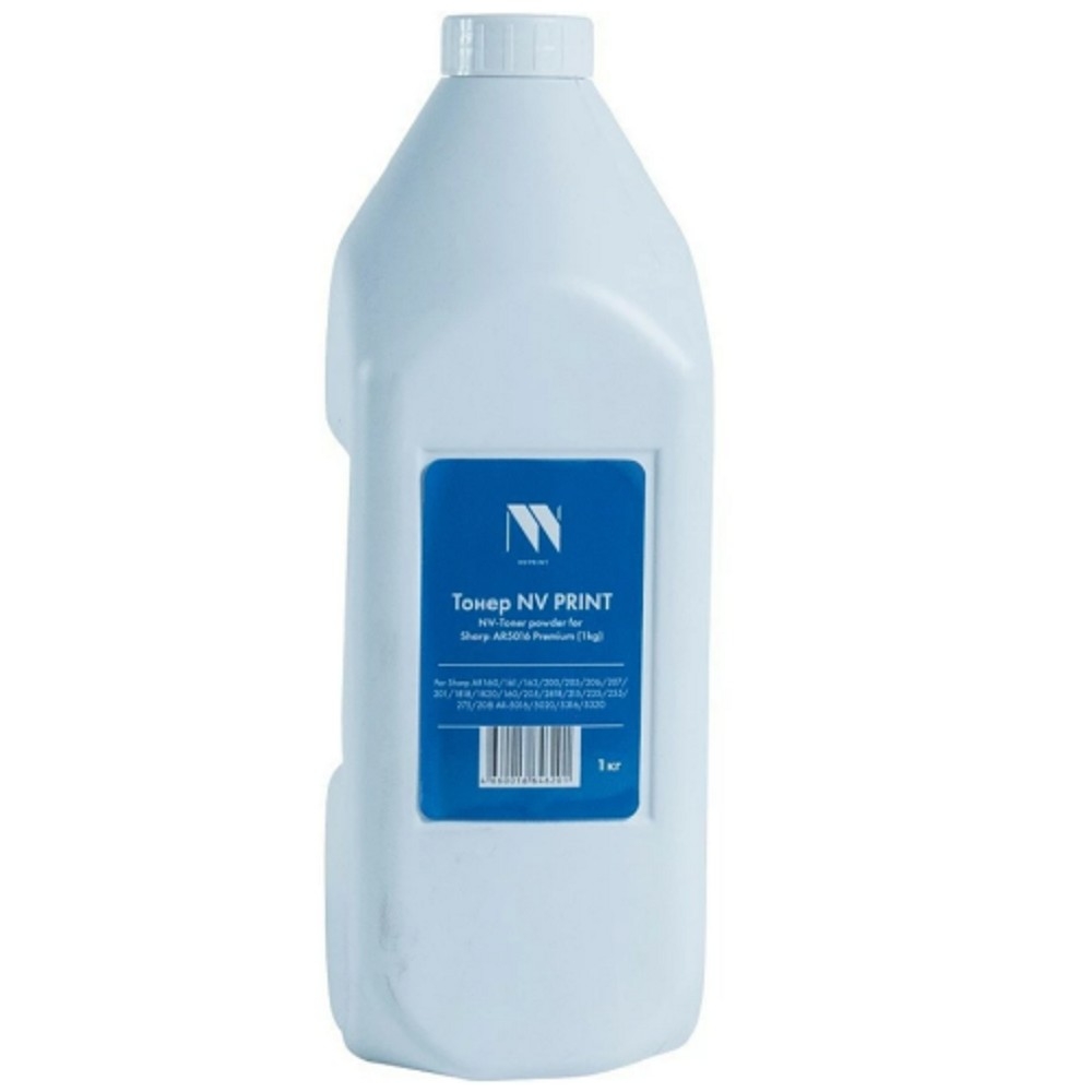 Тонер NVPrint for Sharp AR5016/AR160/161/163/200/205/206/207/201/1818/1820/160/205/2818/215/235/255/275/208/AR-5016/5020/5316/5320/AR280/300/350/450/420/250/280/286/336/337/405/407/550/620/700/850/1100 Premium (1KG) (бутыль)