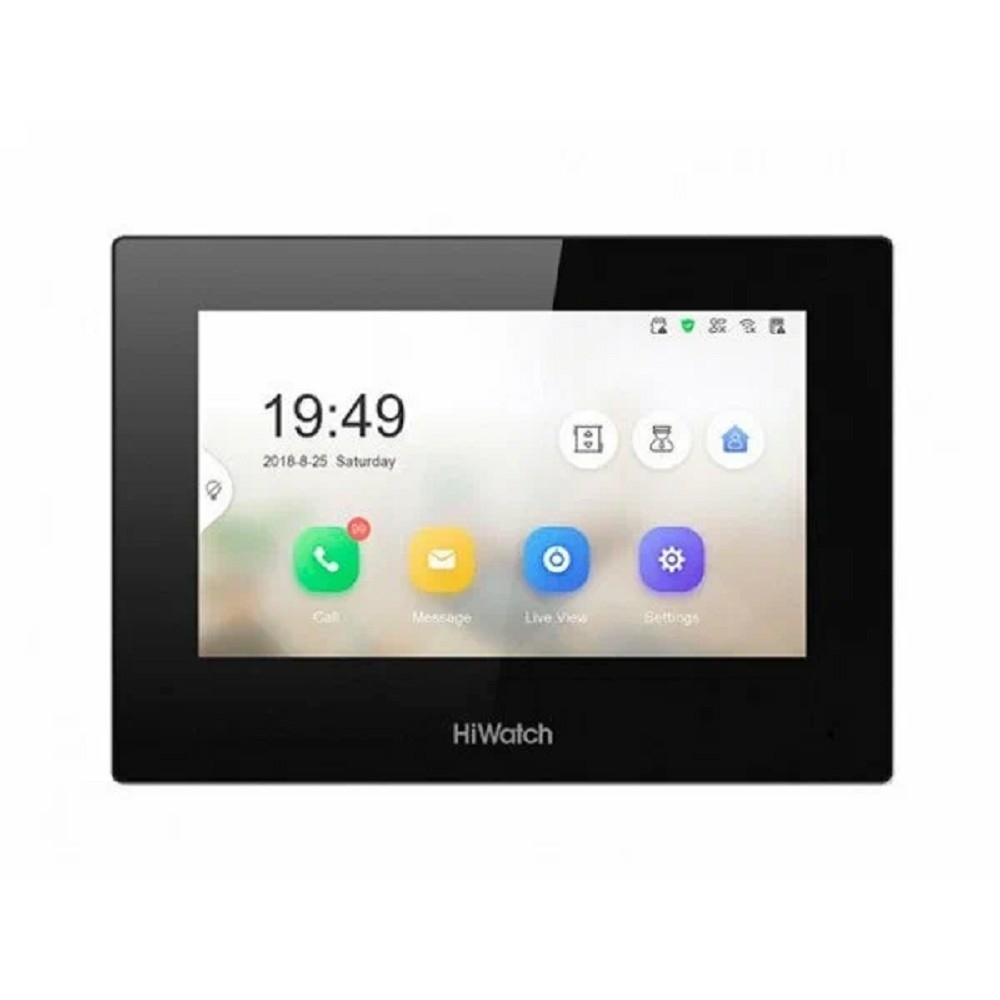 HIWATCH VDP-H2211,  накладная,  чёрный Видеопанель