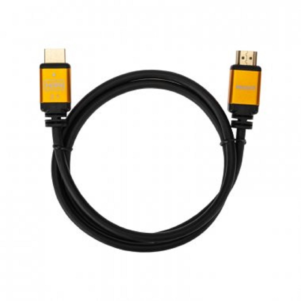 Rexant (17-6002) Кабель HDMI - HDMI 2.1, длина 1м,  Gold (цветная коробка)