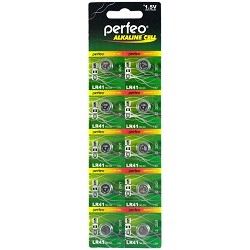 Perfeo LR41/10BL Alkaline Cell 392A AG3 (10 шт. в уп-ке)