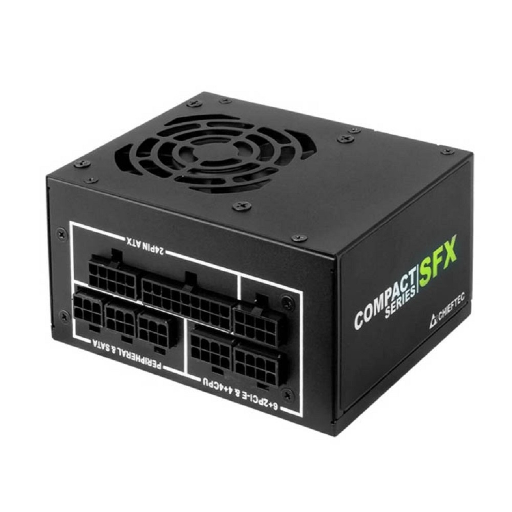 блок питания Chieftec Compact CSN-550C (ATX 2.3, 550W, SFX, Active PFC, 80mm fan, 80 PLUS GOLD, Full Cable Management) Retail