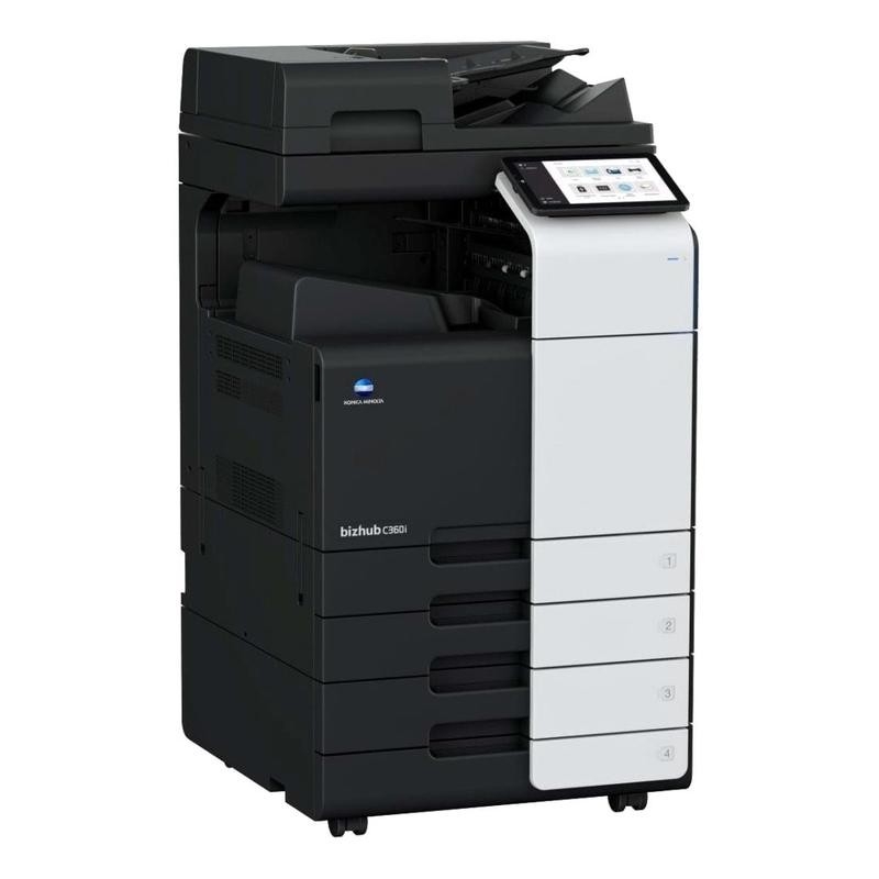 МФУ Konica Minolta bizhub C361i (МФУ, A3, 36 стр./мин, без крышки и ADF, без тумбы, без картриджей, без кабеля питания, запуск АСЦ платно)