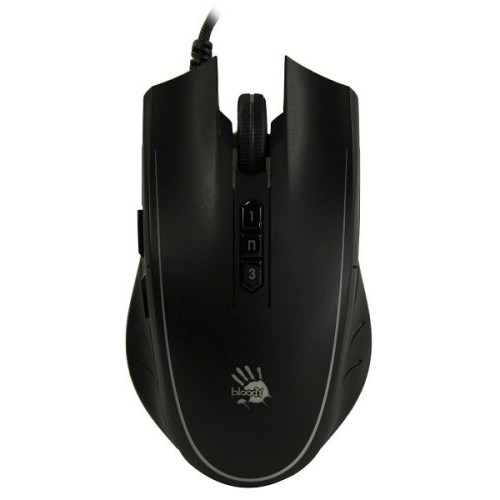 Мышь игровая A4Tech Bloody P81s , черный , оптическая, 8000dpi , USB, 8 кнопок [1379887]