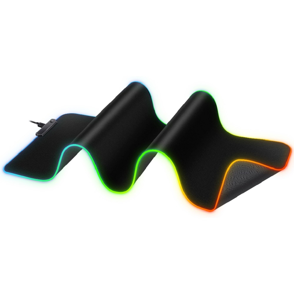 Defender Игровой коврик Black XXL Light 780*300*4 мм, RGB [50009]