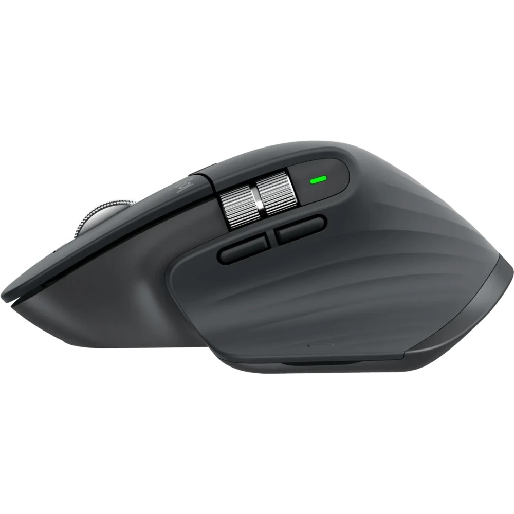 910-007501 Мышь Logitech MX Master 3S Preformance Mouse Graphite Wireless графитовый оптическая (4000dpi) беспроводная BT/Radio USB (5but)