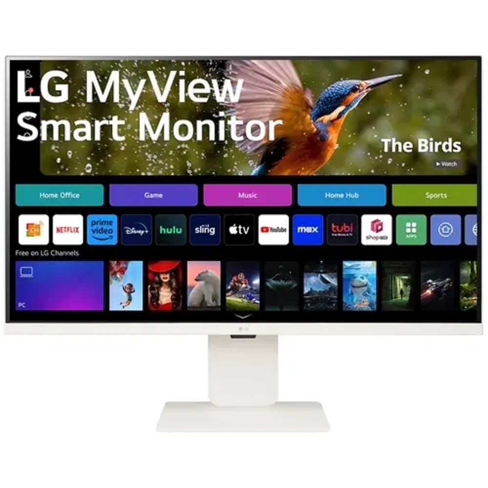 Монитор LG 31.5" MyView 32SR83U-W белый IPS LED 16:9 HDMI M/M матовая HAS 400cd 178гр/178гр 3840x2160 60Hz UHD USB 7.7кг