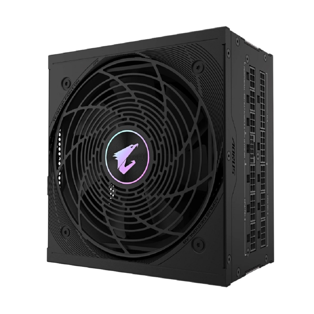 Блок питания ПК Gigabyte AE850PM PG5 850W, 80Plus, Platinum, Полностью модульный, PCIe Gen 5.1, ATX 3.0 compatible.