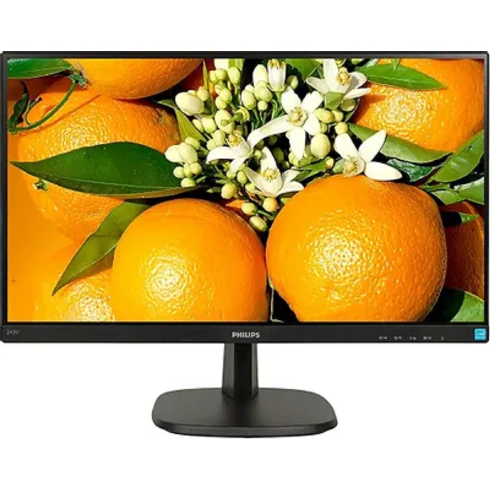 МОНИТОР 23.8" PHILIPS 243V7QDSB/00(01) Black (IPS, 1920x1080, 75Hz, 4 ms, 178°/178°, 250 cd/m, 10M:1, +DVI, +HDMI)