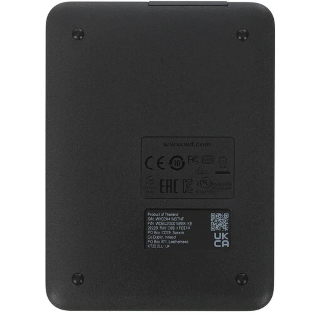 WD Portable HDD 1TB Elements Portable WDBUZG0010BBK-WESN {USB3.0, 2.5", black}