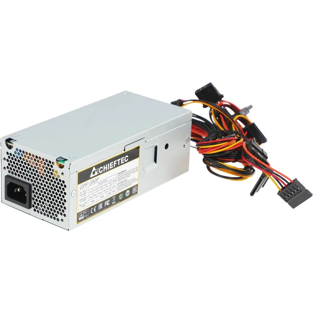 Блок питания Chieftec Smart GPF-350P (ATX 2.3, 350W, TFX, Active PFC, 80mm fan, 80 PLUS BRONZE) OEM