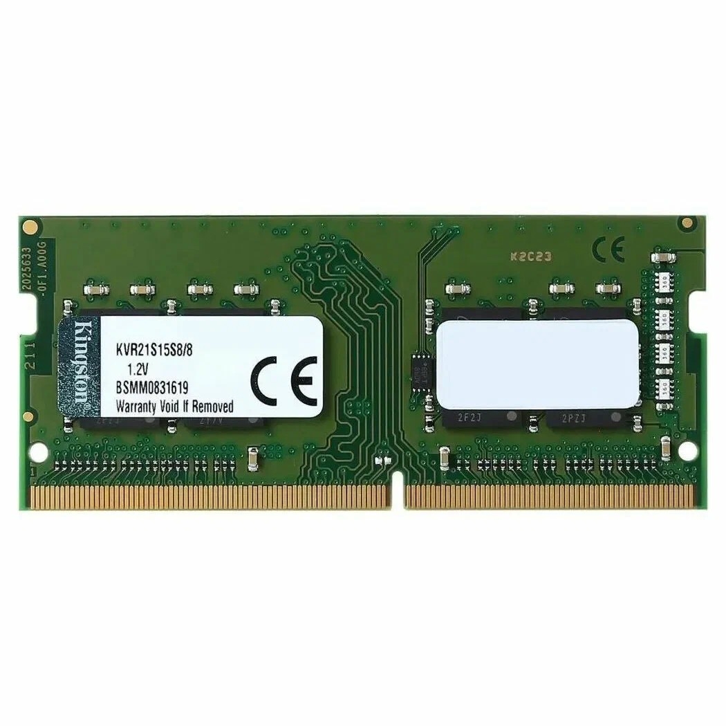 Kingston DDR4 SODIMM 8GB KVR21S15S8/8 PC4-17000, 2133MHz, CL15