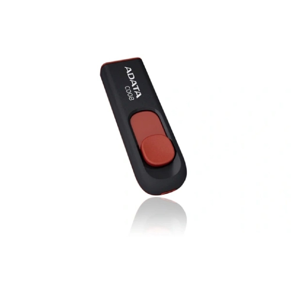 A-DATA Flash Drive 32Gb С008 AC008-32G-RKD {USB2.0, Black-Red}