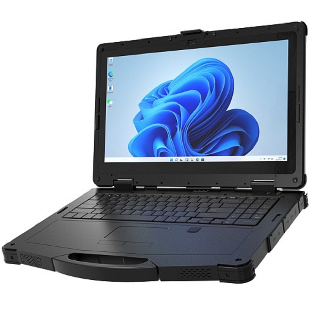 Защищенный ноутбук CyberBook RX15A 15,6" 16:9, 1920?1080, 1000 Кд/м?, Intel® Core™ Intel Core i5-1235U, 16GB DDR5 ,  SSD NVMe PCIe 256GB, WiFi 6, BT v5.1, SIM x1, DB9 (RS232) x1, RJ45