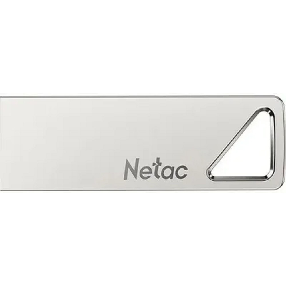 Netac USB Drive 4GB U326  <NT03U326N-004G-20PN>, USB2.0, металлическая плоская