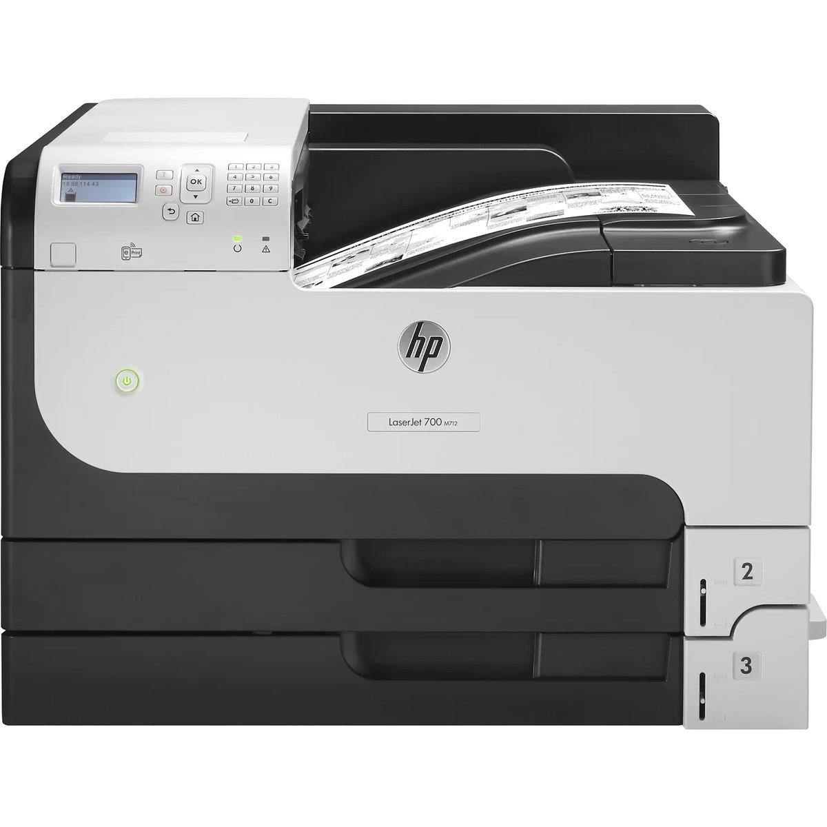 Принтер лазерный HP LaserJet Enterprise 700 M712dn (CF236A), A3, ч/б, печ. до 41 стр/мин. (А4) до 40 стр/мин. (А3), 1200 x 1200 dpi, USB, RJ-45, Air Print