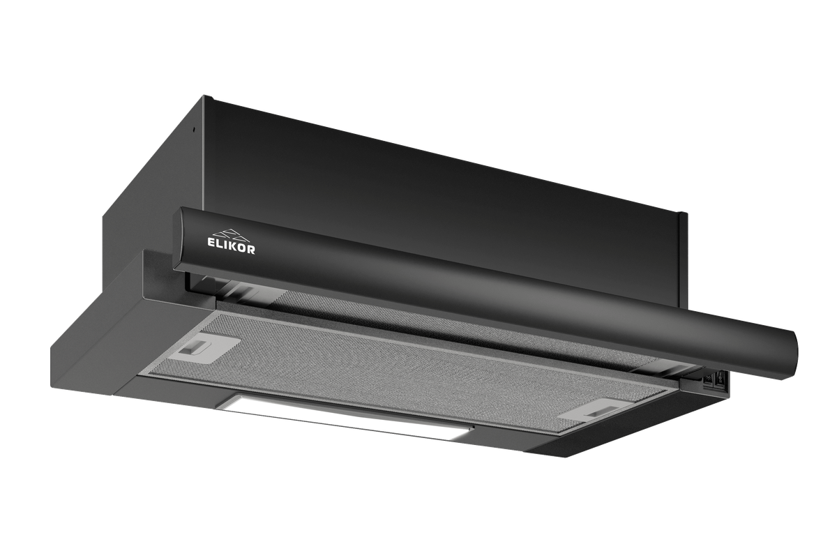 Retail&Kitchen, BEST, Кухонная вытяжка ELIKOR КВ Slide 50П-430, черный/черн