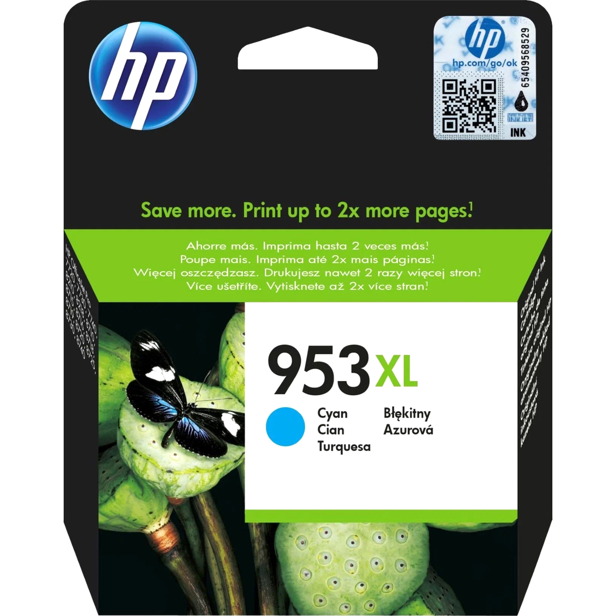 Картридж струйный HP 953XL High Yield Cyan Original Ink Cartridge