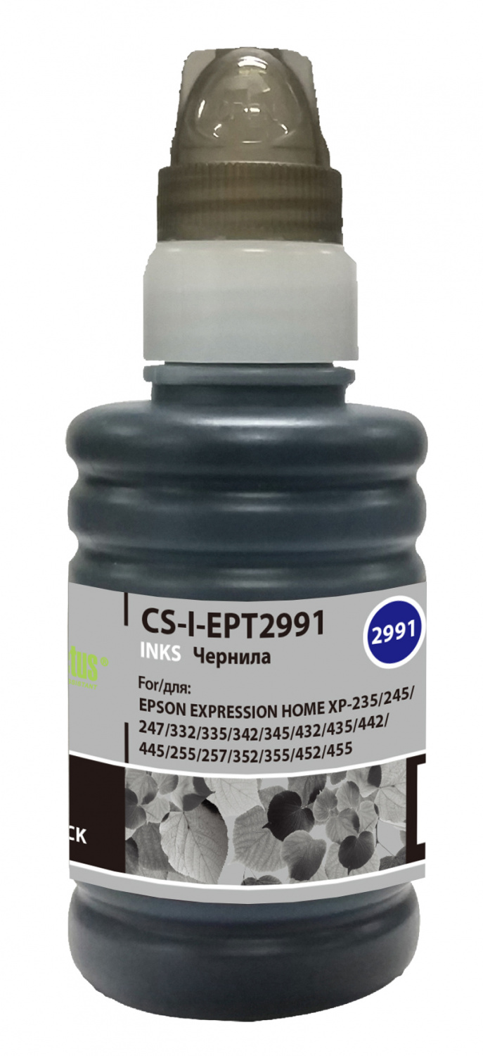 -/ Чернила Cactus CS-I-EPT2991 черный 100мл для Epson Expresion Home XP-235/332/335/432/435