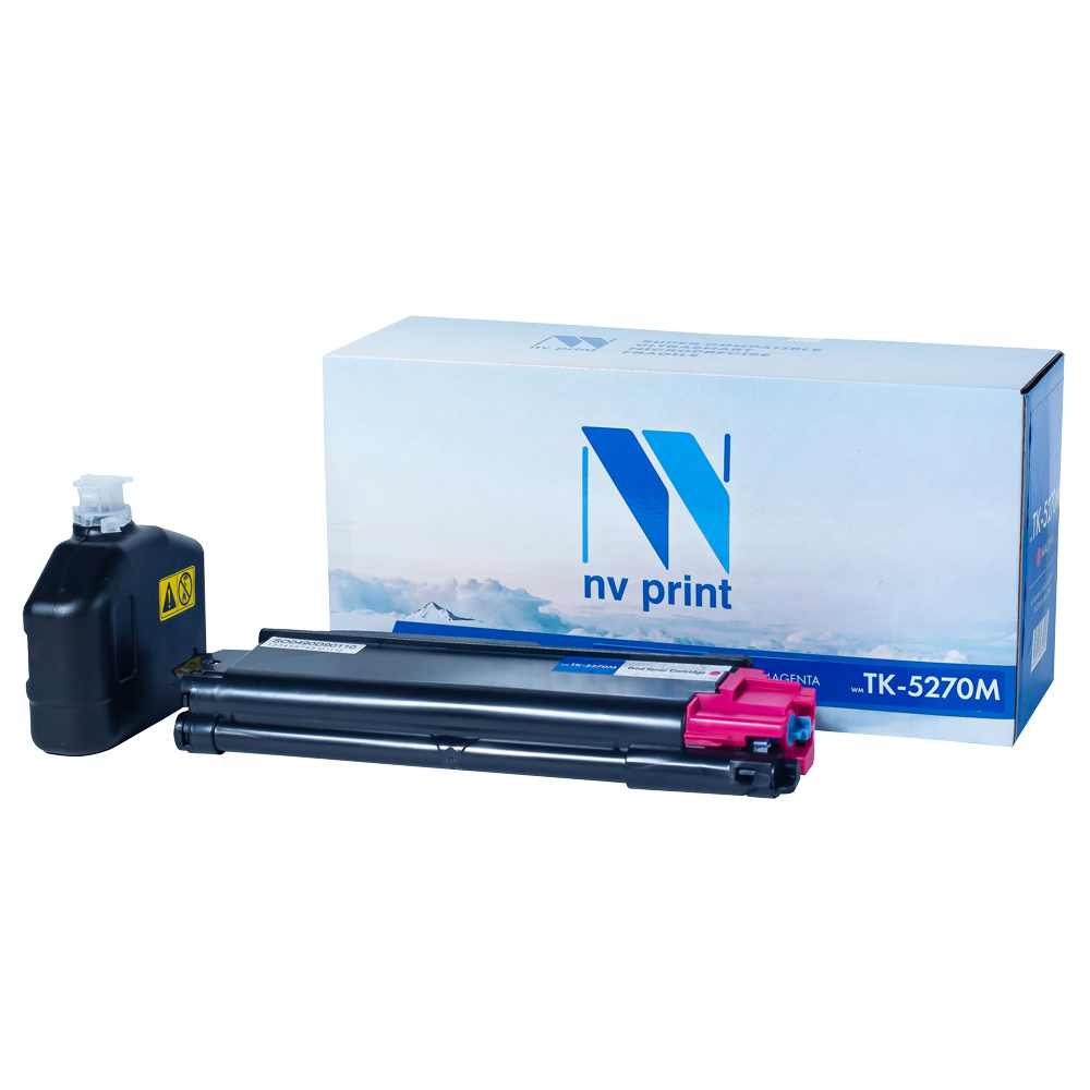 Картридж NVPrint совместимый NV-TK-5270 Magenta для Kyocera EcoSys M6230cidn/P6230cdn/M6630cidn (6000k)