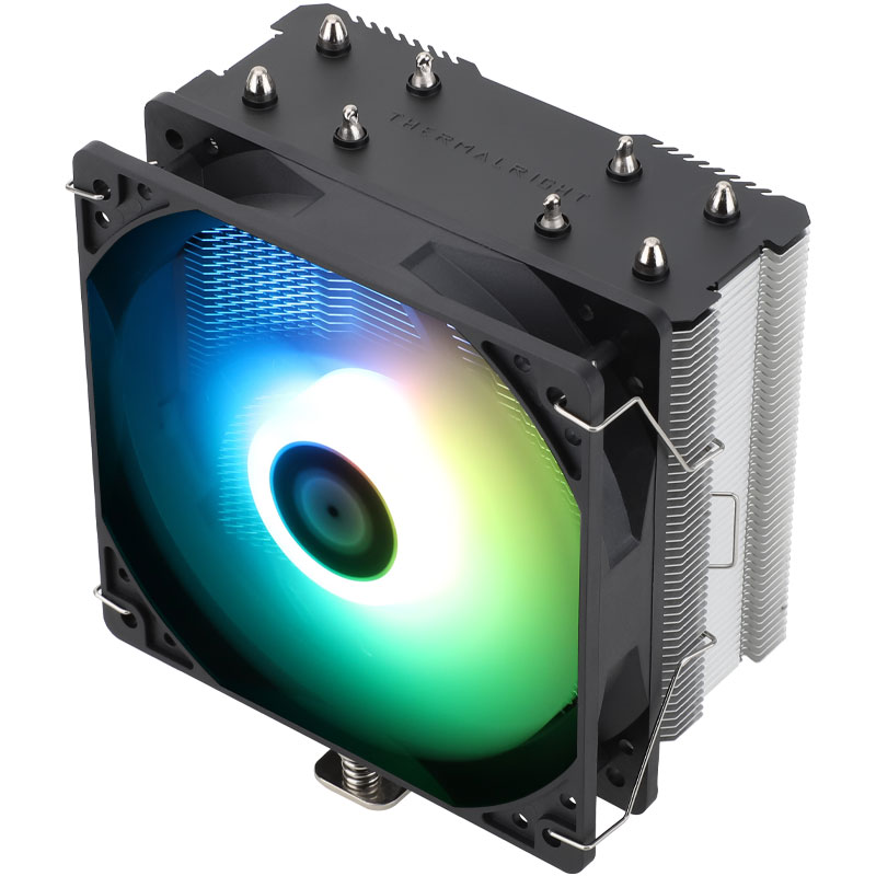 Кулер для процессора/ CPU Cooler Thermalright Assassin X Refined SE ARGB 120 (4-pin PWM, 148mm, Ni/CU, 4x6mm, ARGB, 1x120mm, 66.17CFM, 25.6dBA, 1550RPM, S: 1700, 1200, 115X, AM5, AM4)