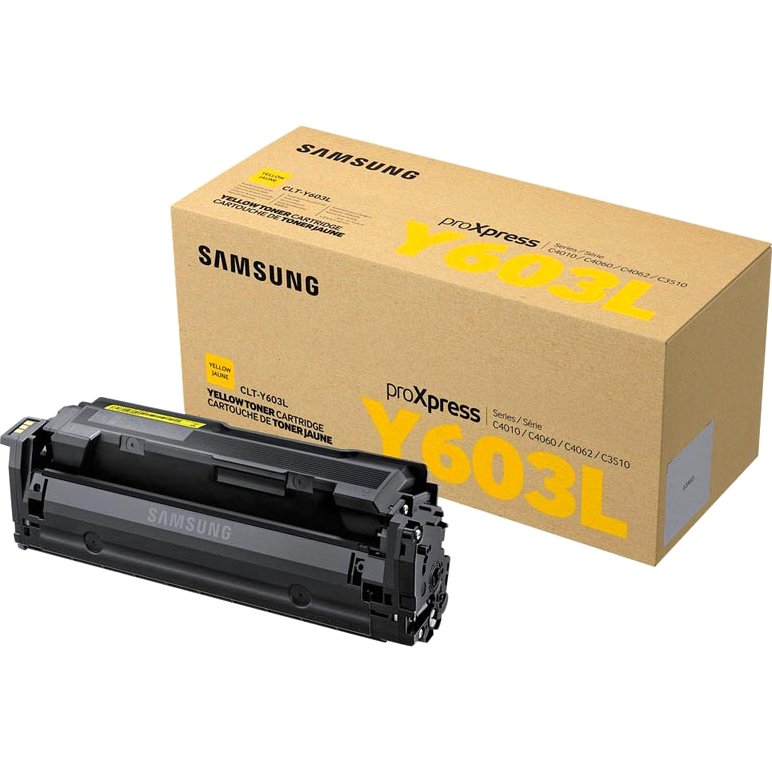 Тонер-картридж HP Y603L Yellow для Samsung SL-C4060FX (10000 стр) ( SV253A )