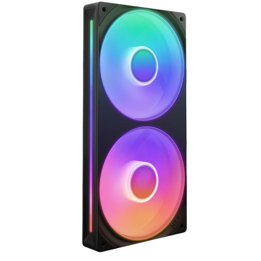 Вентилятор NZXT RF-U24HF-B1, 120 мм, PWM, RGB