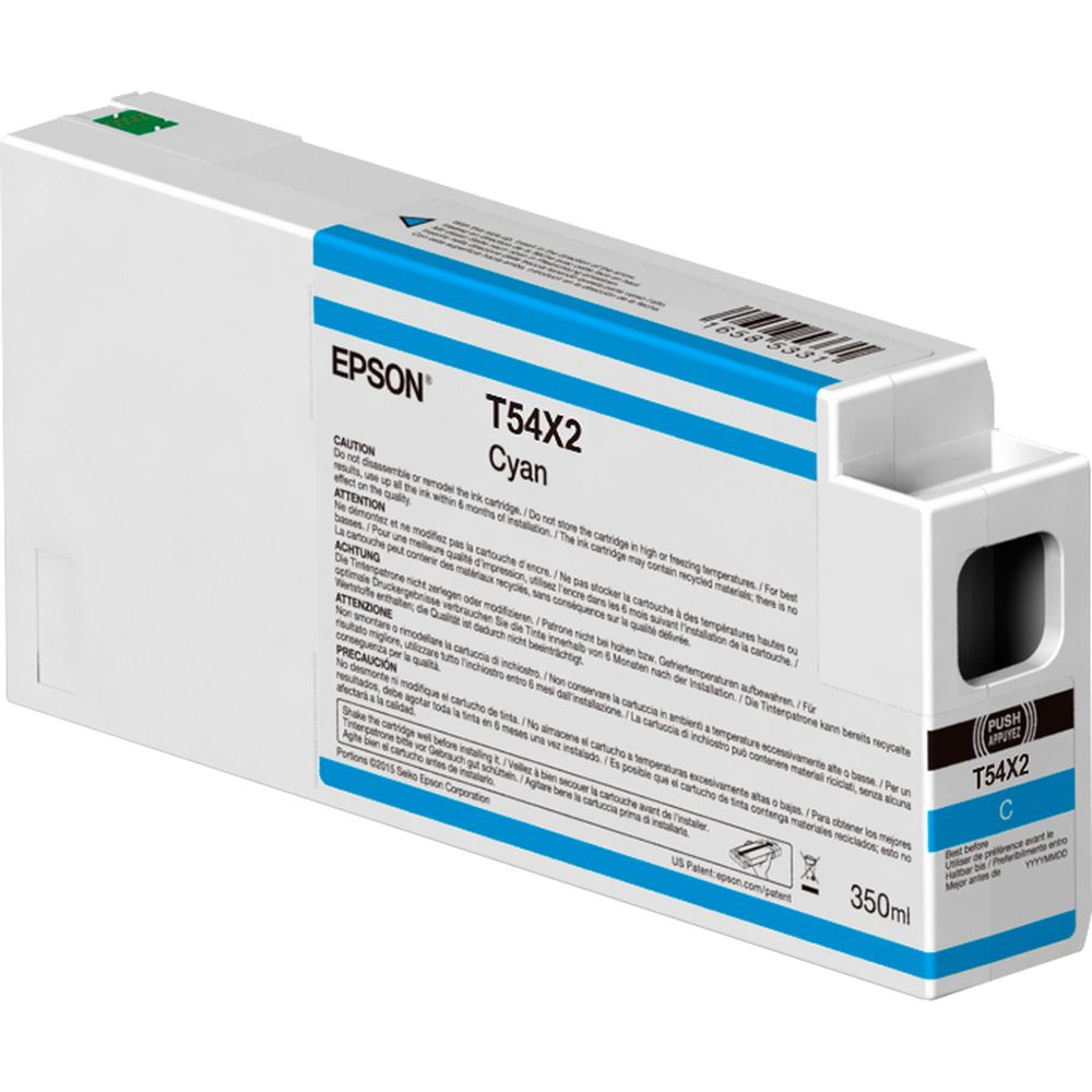 Epson C13T54X200 Картридж/ EPSON C13T54X200 CYAN  HDX/HD 350 ML