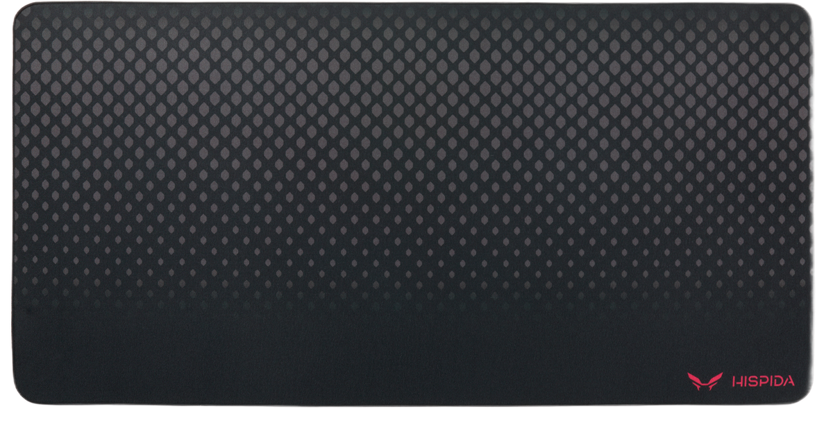 HISPIDA GPU90454D1 HISPIDA gaming mousepad 900x450x4, top jacquard,  bottom  PORON,  gift box