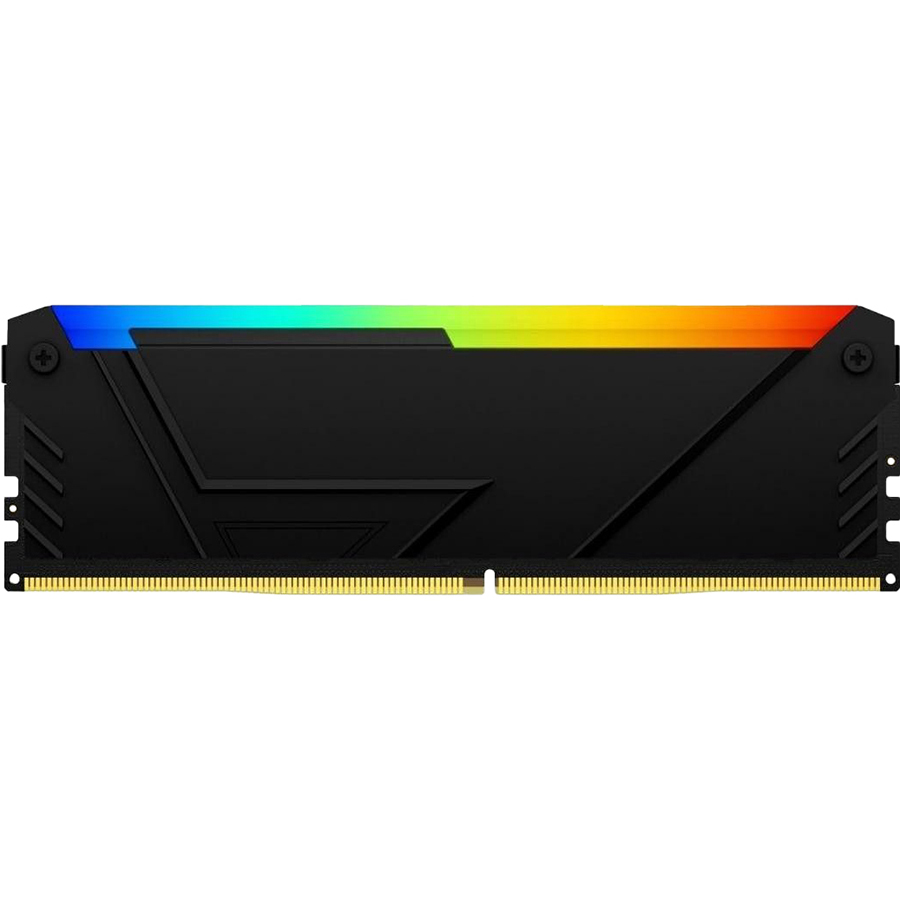 Память оперативная/ Kingston 8GB 3200MT/s DDR4 CL16 DIMM FURY Beast RGB (Select Regions ONLY)