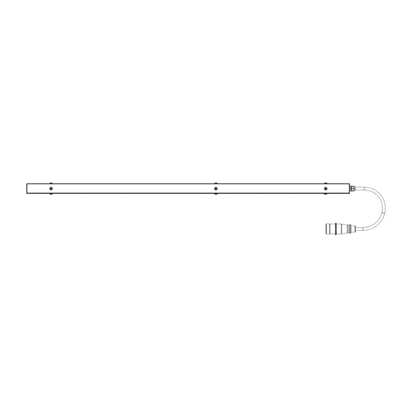 БРП Uniprom, управляемый, 0U, 400В, 3Ф, 16A, 36xC13 6xC19, 3м кабель, IEC309