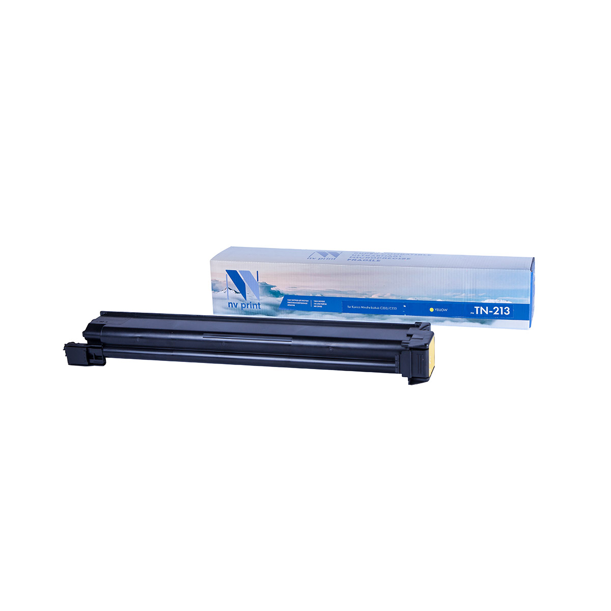 Картридж лазерный NVPrint совместимый Konica Minolta TN-213 желтый для bizhub C203/C253 (19000k)