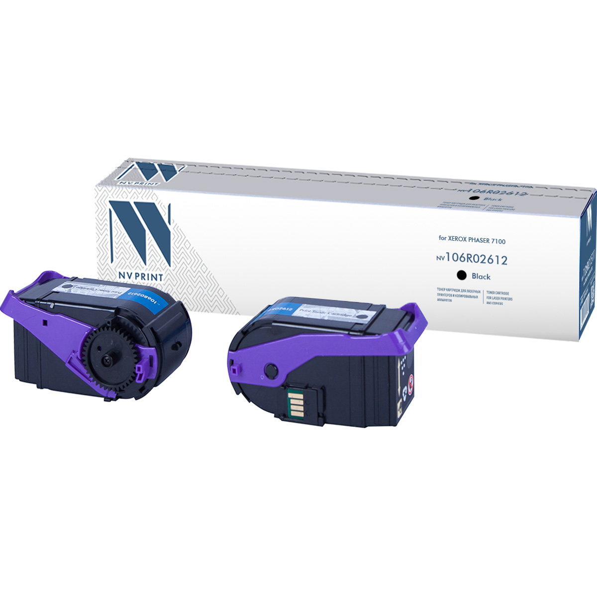Картридж лазерный NVPrint совместимый Xerox 106R02612 черный для Phaser 7100 (10000k)