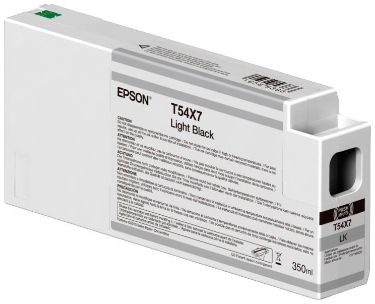 Картридж EPSON C13T54X700 LIGHT черный (350 мл.) для SureColor SC-P6000, SC-P7000, SC-P7000V, SC-P8000, SC-P9000, SC-P9000V