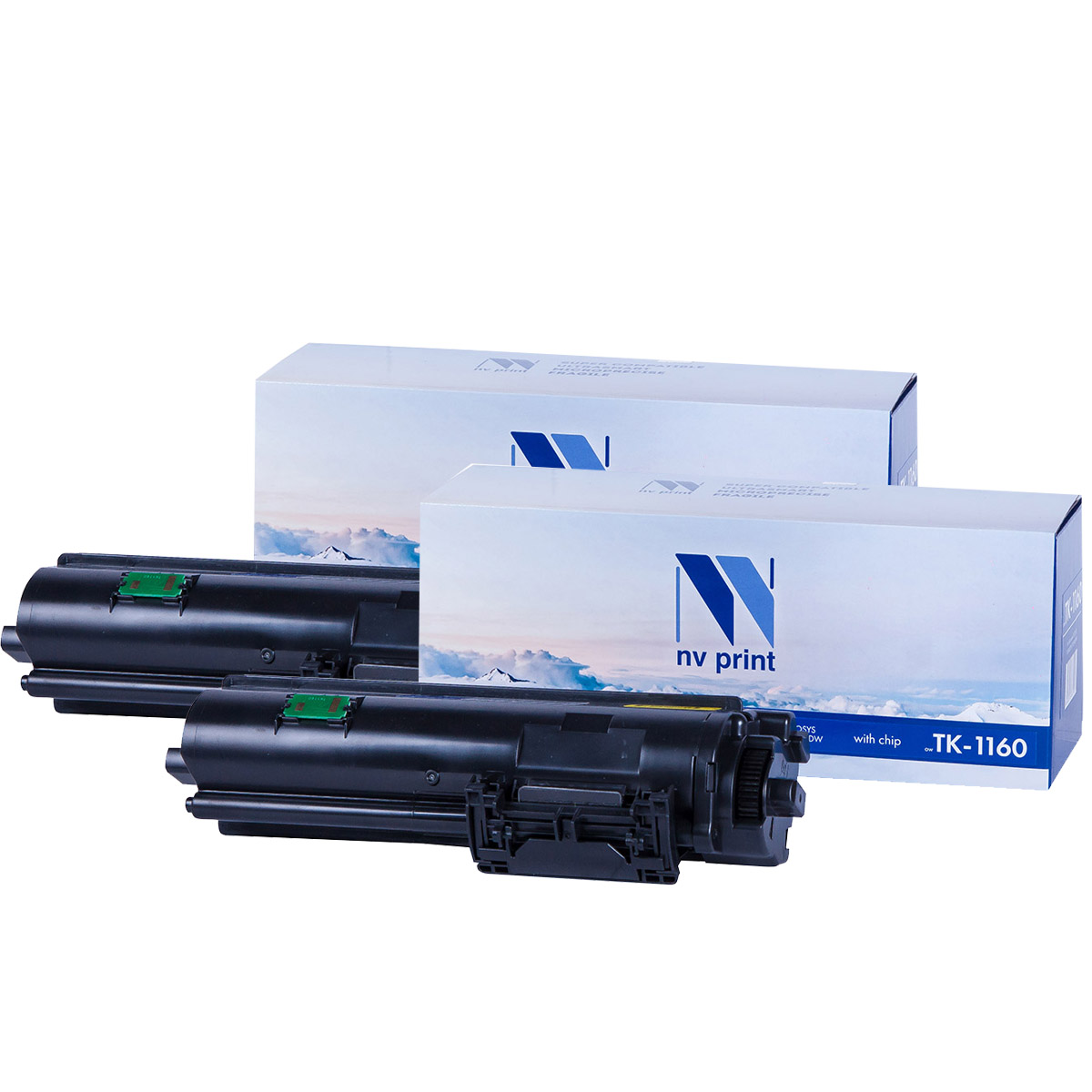 Картридж NVP совместимый NV-TK-1160-SET2 для Kyocera P2040dn/ P2040dw (7200k) (2 шт)