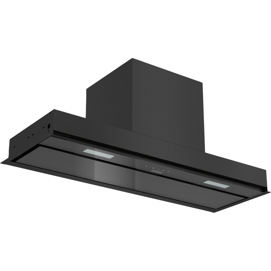 Вытяжка Franke 305.0738.601/ Best, Вытяжка EVO 90 BK, Встраиваемая вытяжка, воздухопроизводительность 1000 м3/ч, периметральное всасывание, сенсорное управление, пульт ДУ в комплекте, таймер остаточного хода, низковольтная панель - позволяет установить вытяжку ближе к варочной панели (53 см от газовой варочной панели, 47 см от электрической варочной панели), LED, цвет: черный