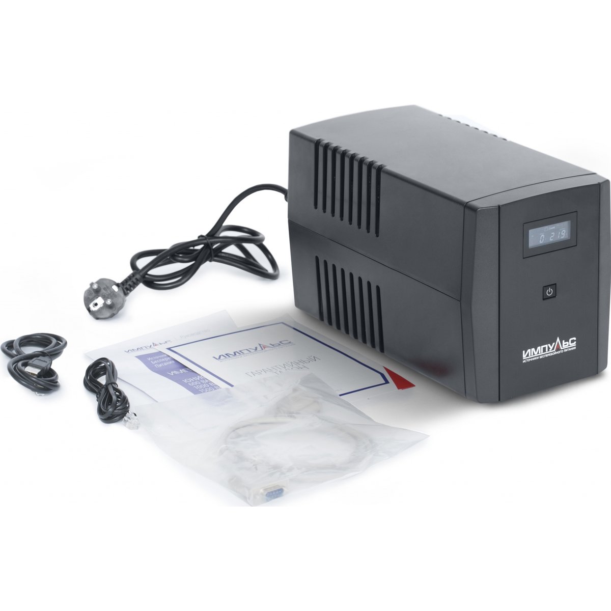 ИБП ЮНИОР СМАРТ 1200, 1200/720 ВА/Вт, LCD, USB, RJ11/RJ45, SCHUKOx3/ line-interactive AS tower
