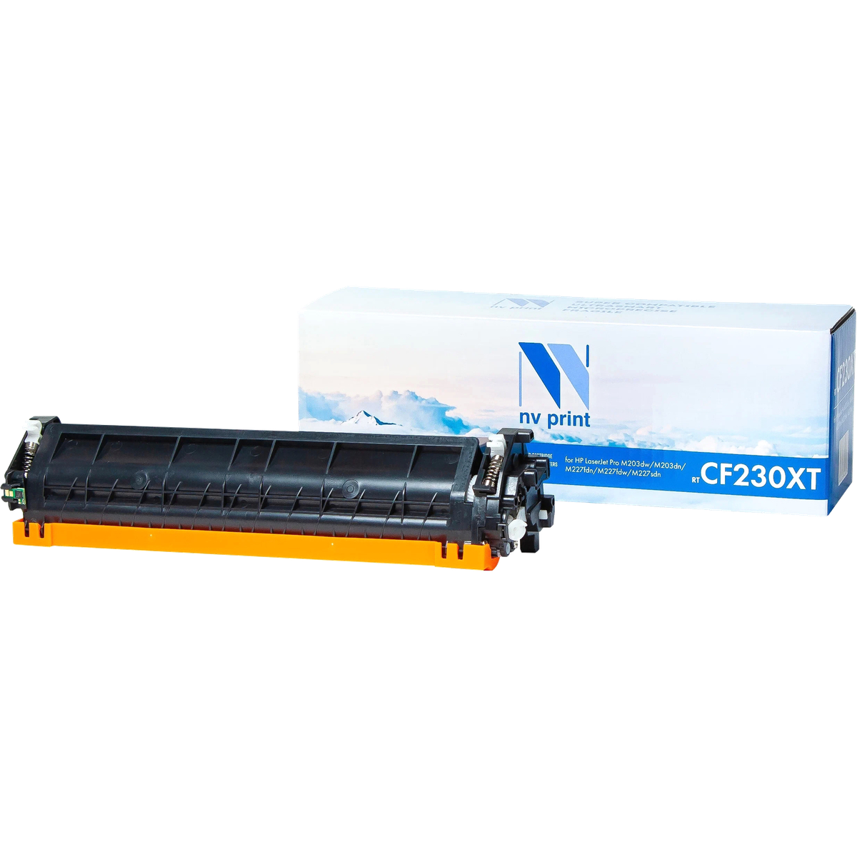 Набор картриджей лазерных NV-Print NV-CF230XT-SET2, для HP LaserJet Pro M227fdn/M227fdw/M227sdn/M203dn/M203dw, черный, 2x3500 стр.