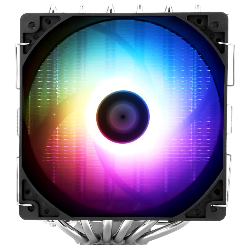 Кулер для процессора/ CPU Cooler Thermalright Peerless Assassin 120 SE ARGB (4-pin PWM, 157mm, Ni/CU, 6x6mm, ARGB, 2x120mm, 66.17CFM, 25.6dBA, 1550RPM, S: 1700, 1200, 115X, AM5, AM4)