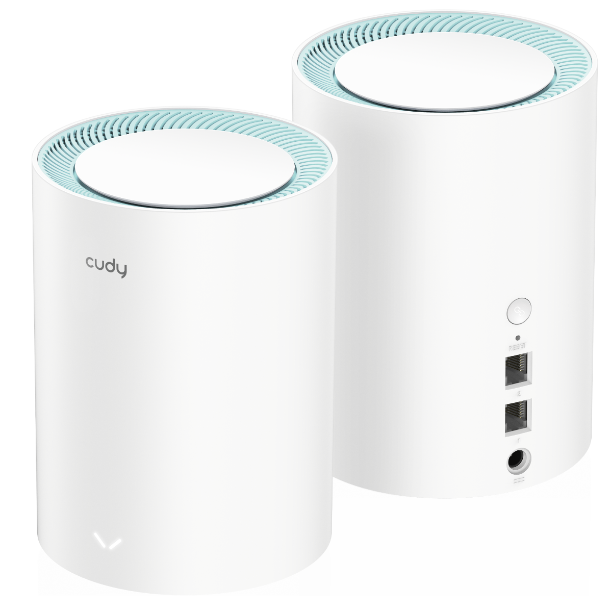 Wi-Fi Mesh-система/ AC1200 Wi-Fi Gigabit Mesh Solution 2-Pack, Chipset MT7621DA+MT7613B+MT7603, Dual-Band, 867Mbps at 5GHz + 300Mbps at 2.4GHz, 802.11ac/a/b/g/n, 2 Gigabit Ethernet Ports, 4 internal antennas,MU-MIMO,  DDNS,Zerotier/Wireguard/OpenVPN/IPSec/L2TP/PPTP VPN, DNS over Cloudflare/Google/Quad9, IPv6, Seamless Roaming, TR069/TR098/TR111/TR181, Cudy Mesh, Cudy APP