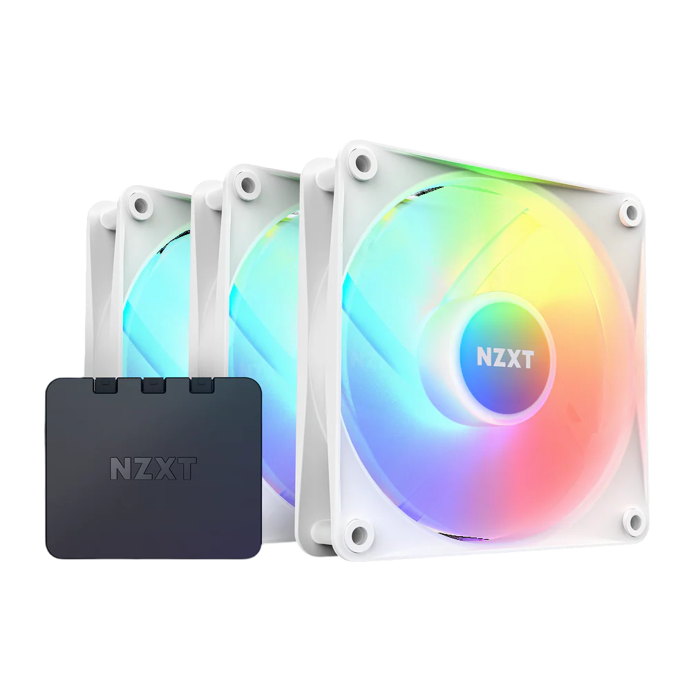 Вентилятор NZXT RF-C12TF-W1 F120 RGB Core Triple Pack, 120мм, 3шт