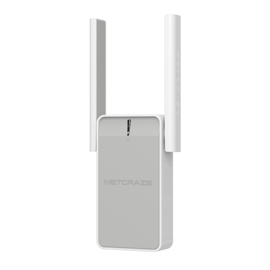 Wi-Fi Mesh-ретранслятор/ Netcraze Buddy 5 Mesh-ретранслятор Wi-Fi AC1200  2,4 ГГц/  5 ГГц, 1x100 Мбит/с Ethernet