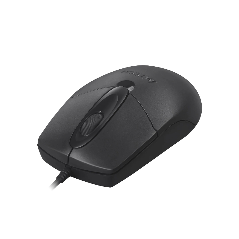 Мышь A4Tech OP-720S черный оптич. 1200dpi silent USB 2but