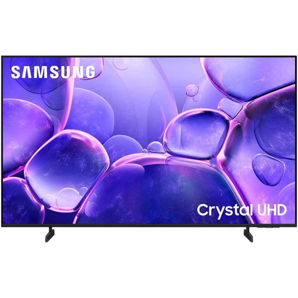 Телевизор ЖК 43" Samsung/ 43", Ultra HD, Tizen Smart TV, Wi-Fi, Voice, DVB-T2/C/S2, Bluetooth, CI+(1.4),2.0ch 20W, OTS Lite, 3HDMI, 1USB, BLACK 2025