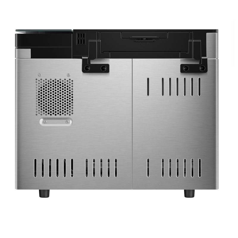 Хлебопечь MAUNFELD/ Хлебопечка MAUNFELD MBM-900DSS, 13 программ, масса выпечки до 900 гр, 3 степени прожарки, отсрочка старта, поддержание температуры, диспенсер для ингридиентов, пауза, съемная форма, антипригарное покрытие, цвет нер. сталь