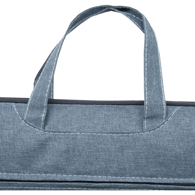 Сумка для ноутбука 15.6" Portcase KCB-165 Grey серый нейлон/полиэстер