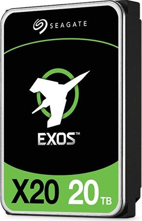Жесткий диск/ HDD Seagate SATA3 20Tb Exos 7200 RPM 512Mb OFFICIAL RECERTIFIED MTBF - 2.5M 1 year warranty (replacement ST20000NM007D, ST20000NM002H, MG10ACA20TE)