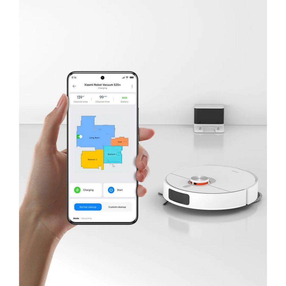 Робот-пылесос Xiaomi Robot Vacuum S20+ (белый) EU
